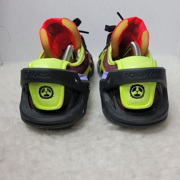 Nike x Acronym Blazer Low Night Maroon Men's Size 10 Dunk SB Yellow Black Red - Picture 4 of 11